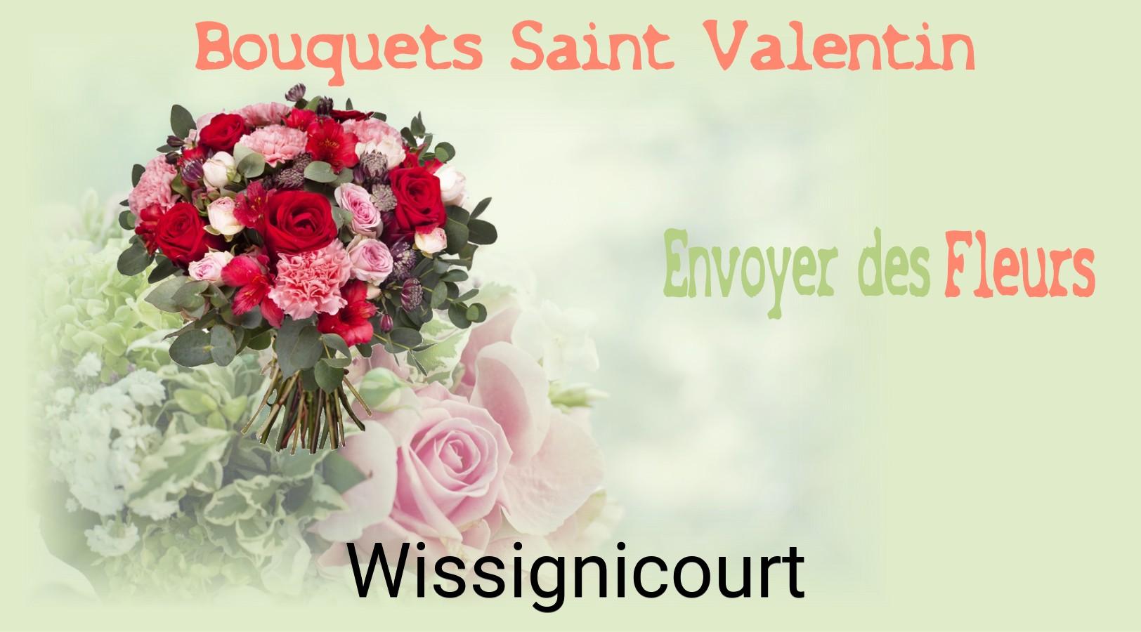 Roses de Saint-Valentin livrées à Wissignicourt